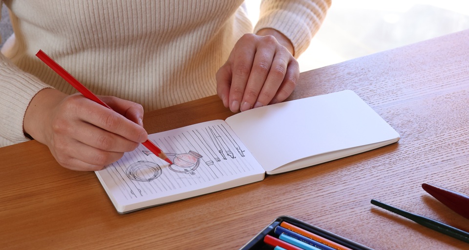 yokobon sketch notebook by Watanabe Bookbinding